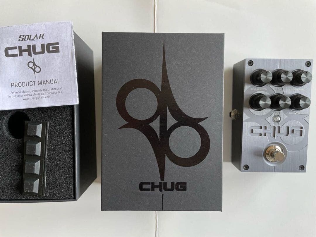 美品 SOLAR GUITARS CHUG ディストーション｜元箱・説明書付き