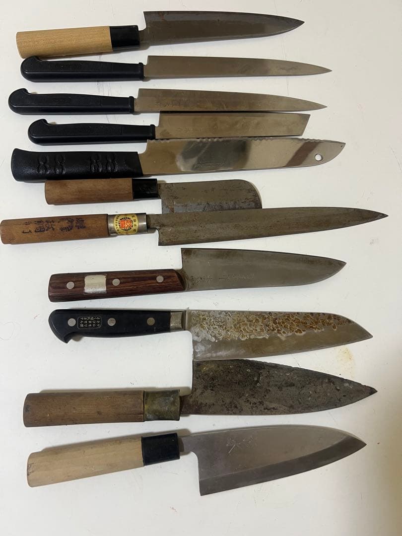 日本製包丁セット 10本