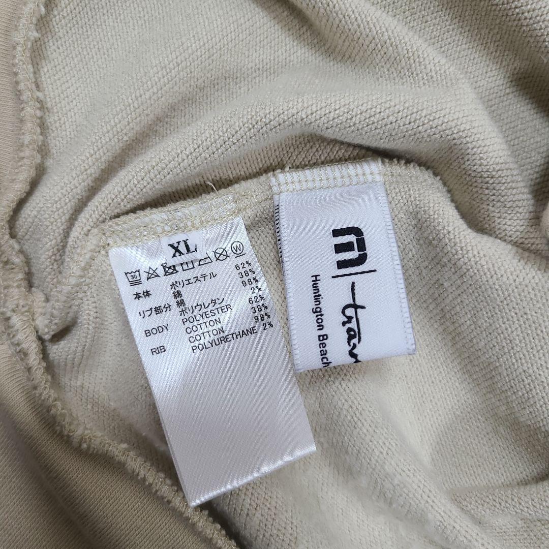 トラヴィスマシュー ベージュ スウェットXL