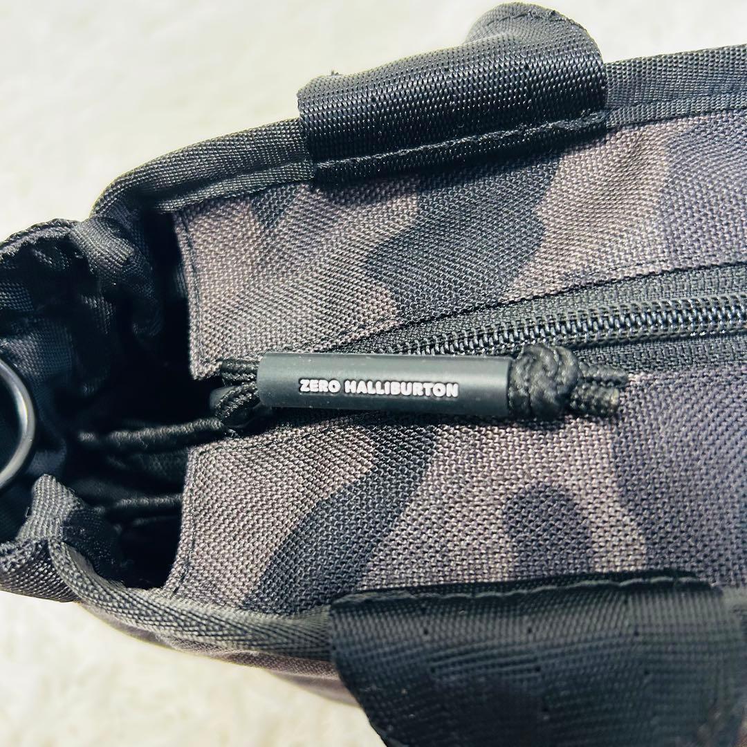 美品！ ZERO HALLIBURTON 迷彩 カートバッグ トート カモフラ