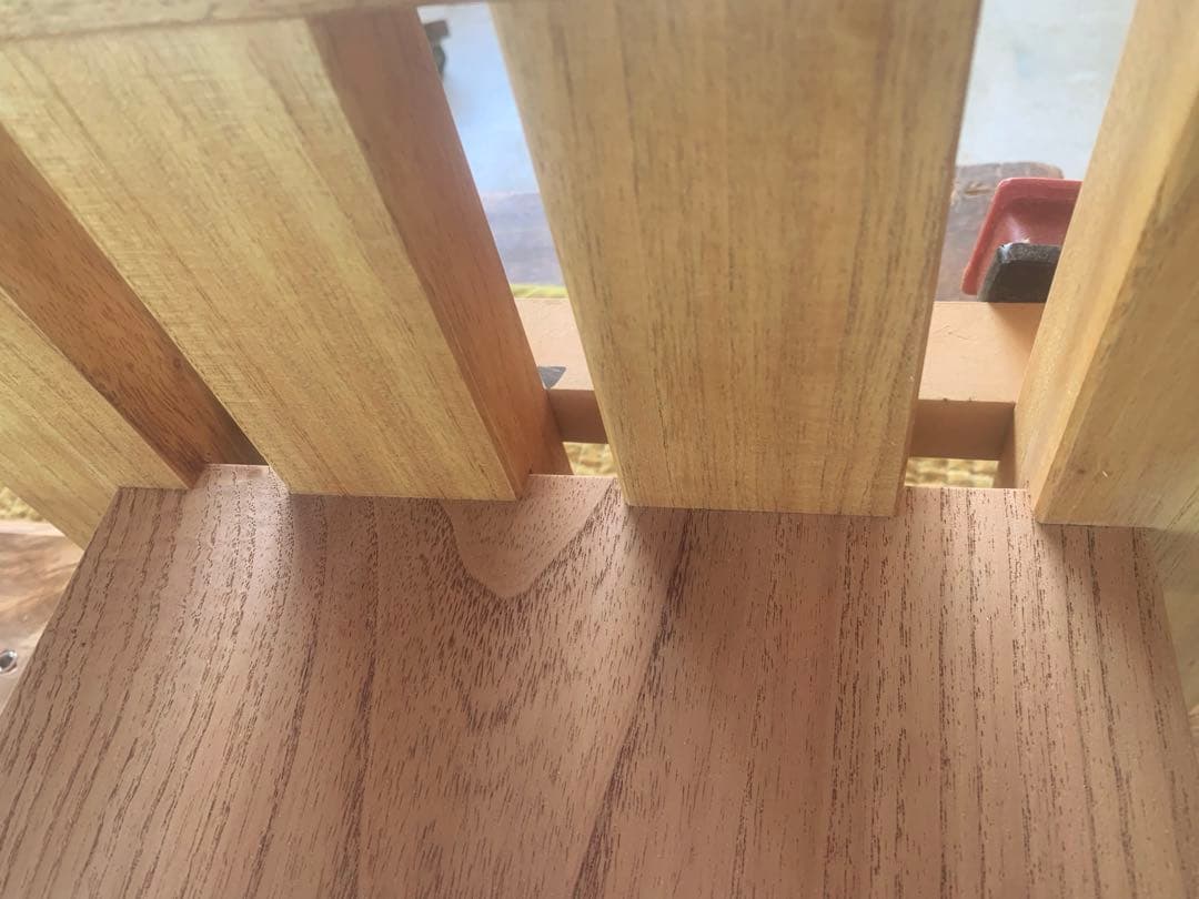 ☆miyako!☆座卓♦︎栴檀一枚板天板スッキリ形状脚枘組＊強度有➕棚板取付