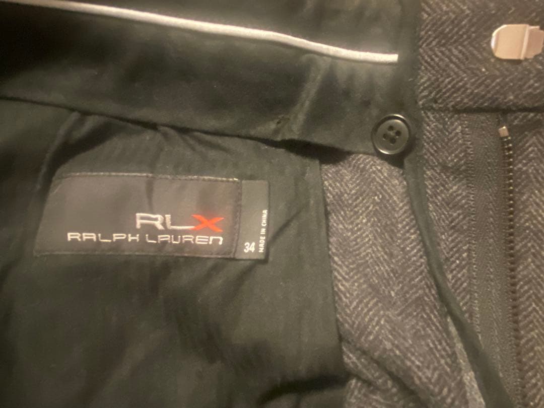 入手困難【RLX GOLF】HERRINGBONE WOOL PANTS