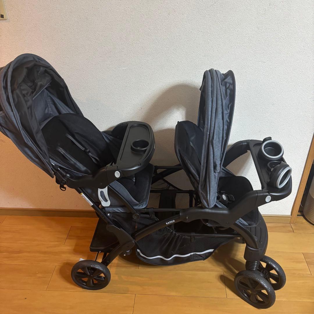 【極美品】KATOJI カトージ 二人でゴーDX 二人乗り 縦型