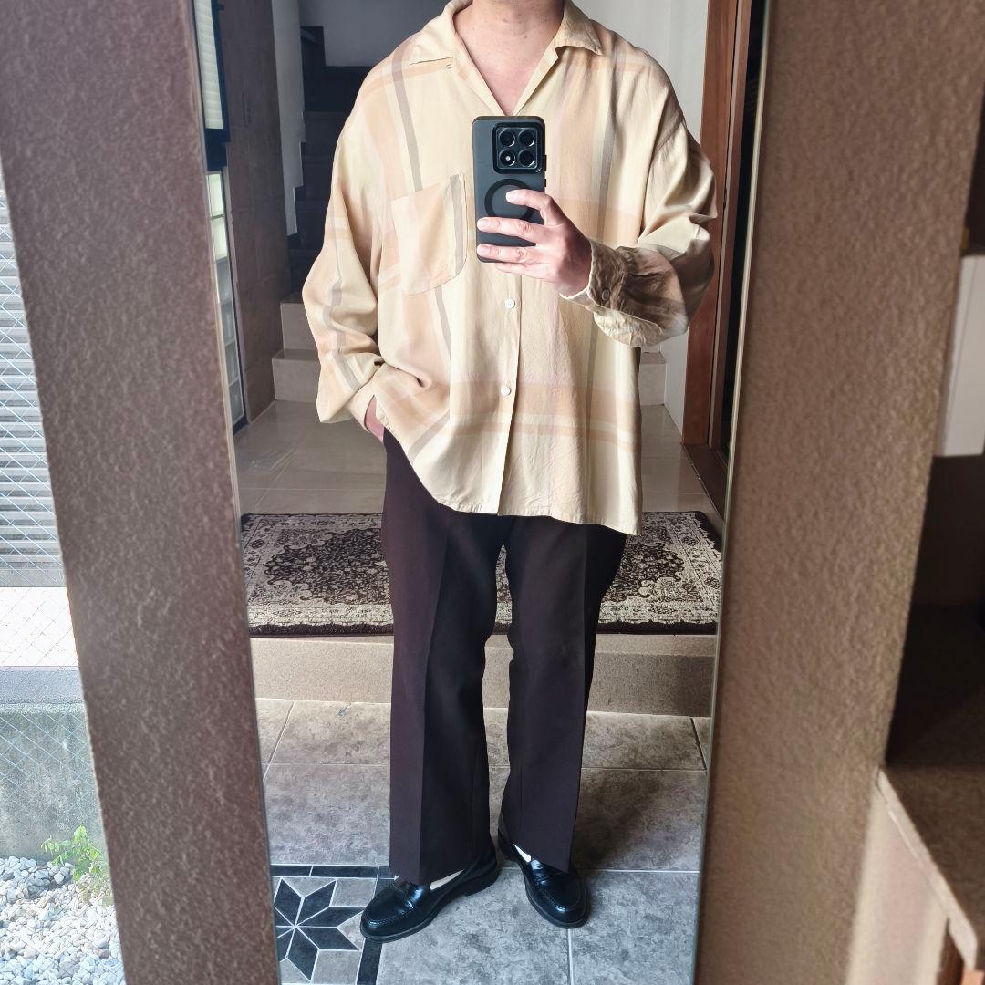 キャプテンサンシャイン　オープンカラーシャツ　レーヨン