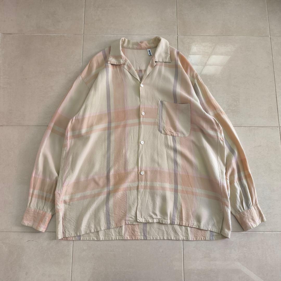 キャプテンサンシャイン　オープンカラーシャツ　レーヨン