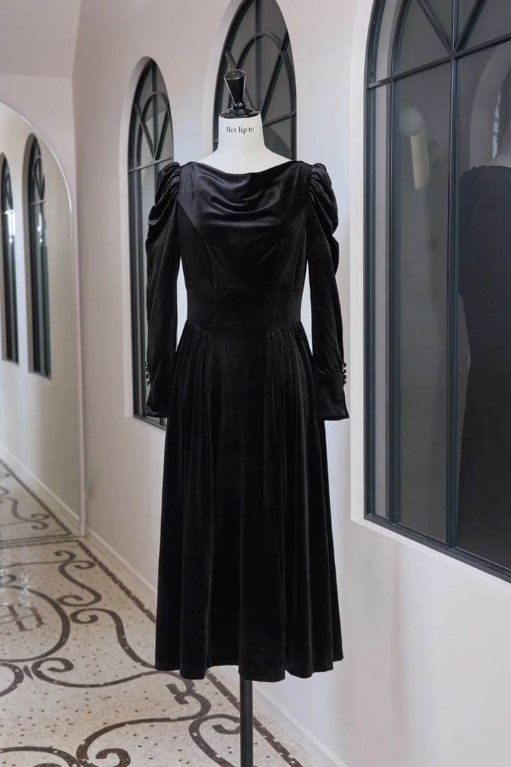ワンピース Majestic Velour Dress