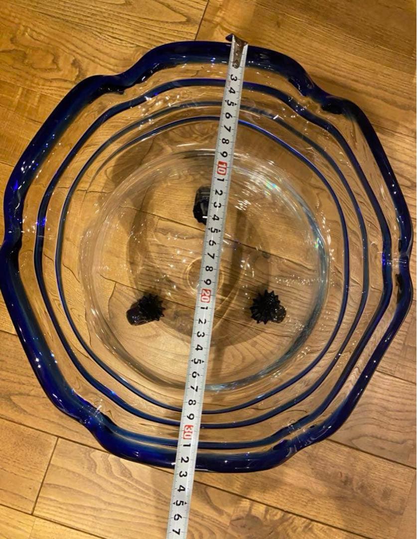 猫脚硝子　アンティーク　金魚鉢　レトロ ガラス製メダカ鉢・水槽