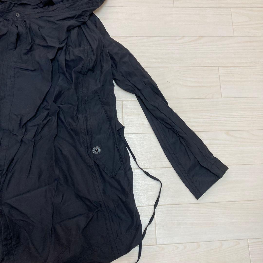 JULIUS ユリウス ドレープコート ロングコート 黒 S〜Mサイズ