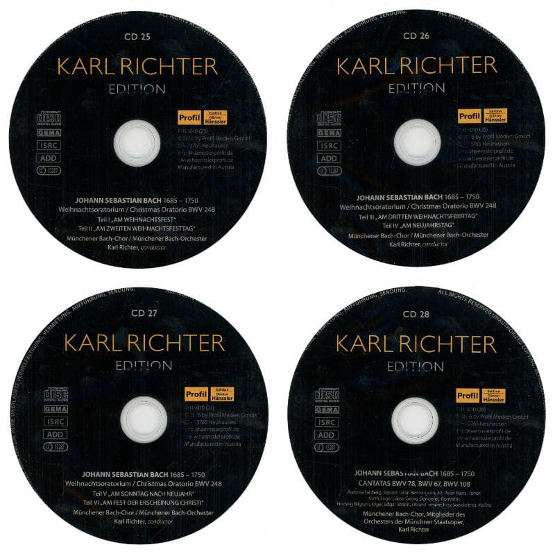 カール・リヒター・エディション(CD31枚組）Profilレーベル 廃盤