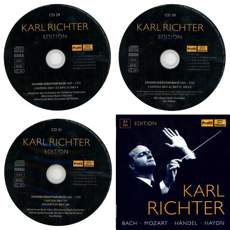 カール・リヒター・エディション(CD31枚組）Profilレーベル 廃盤