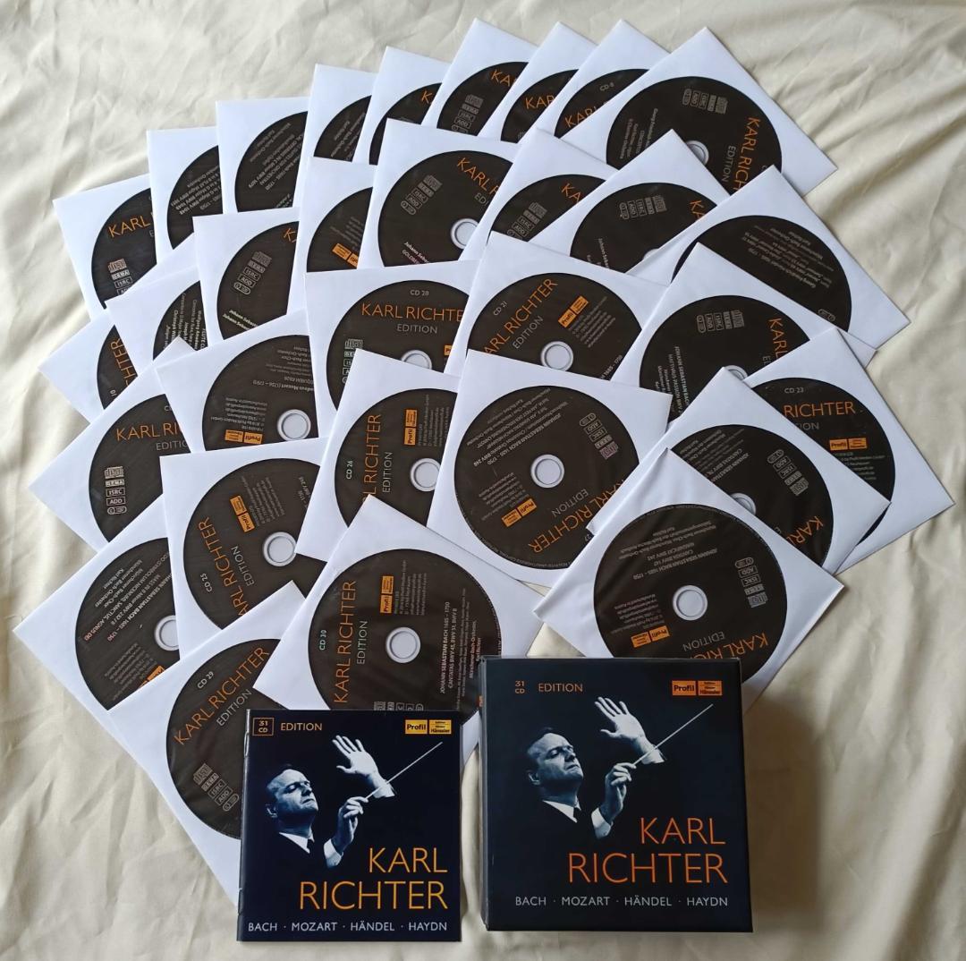カール・リヒター・エディション(CD31枚組）Profilレーベル 廃盤