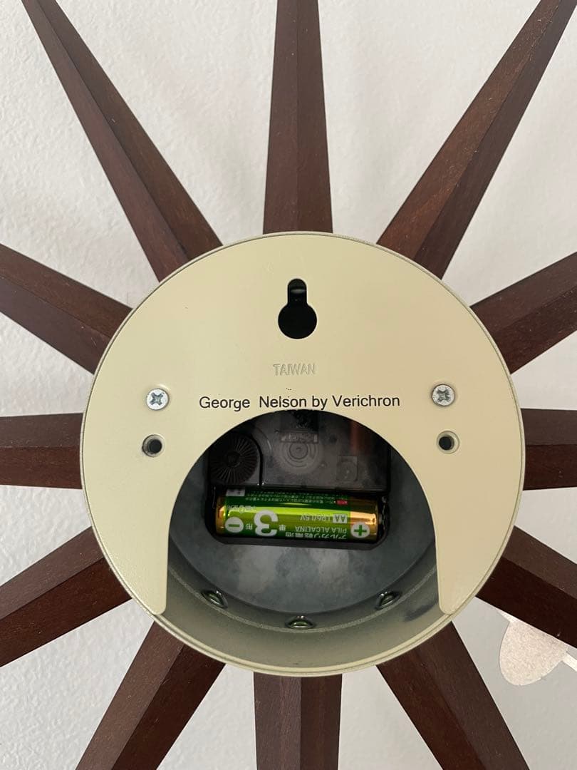 掛け時計　とけい　木製