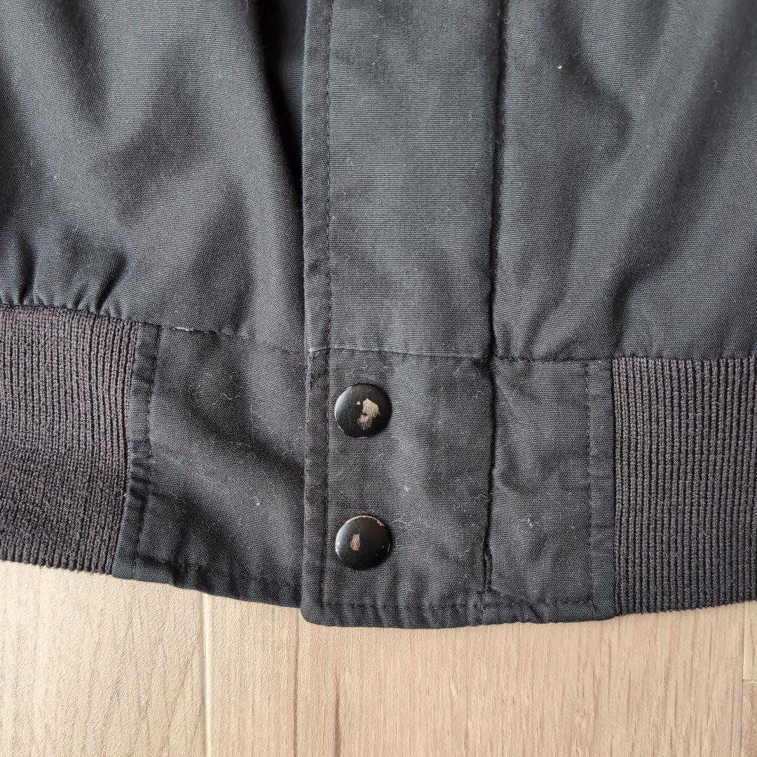 90s ダービージャケット ブルゾン 黒