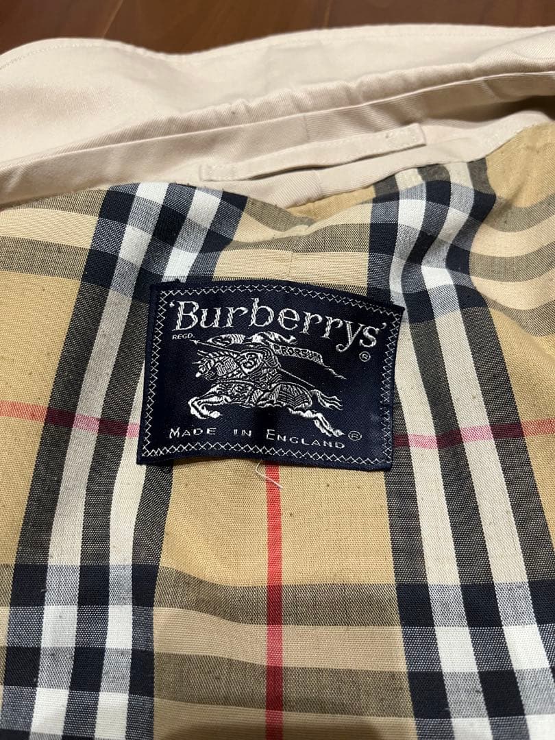 一枚袖　バーバリー　Burberry ステンカラーコート 1枚袖