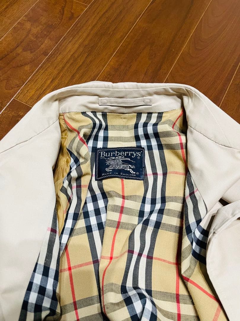 一枚袖　バーバリー　Burberry ステンカラーコート 1枚袖