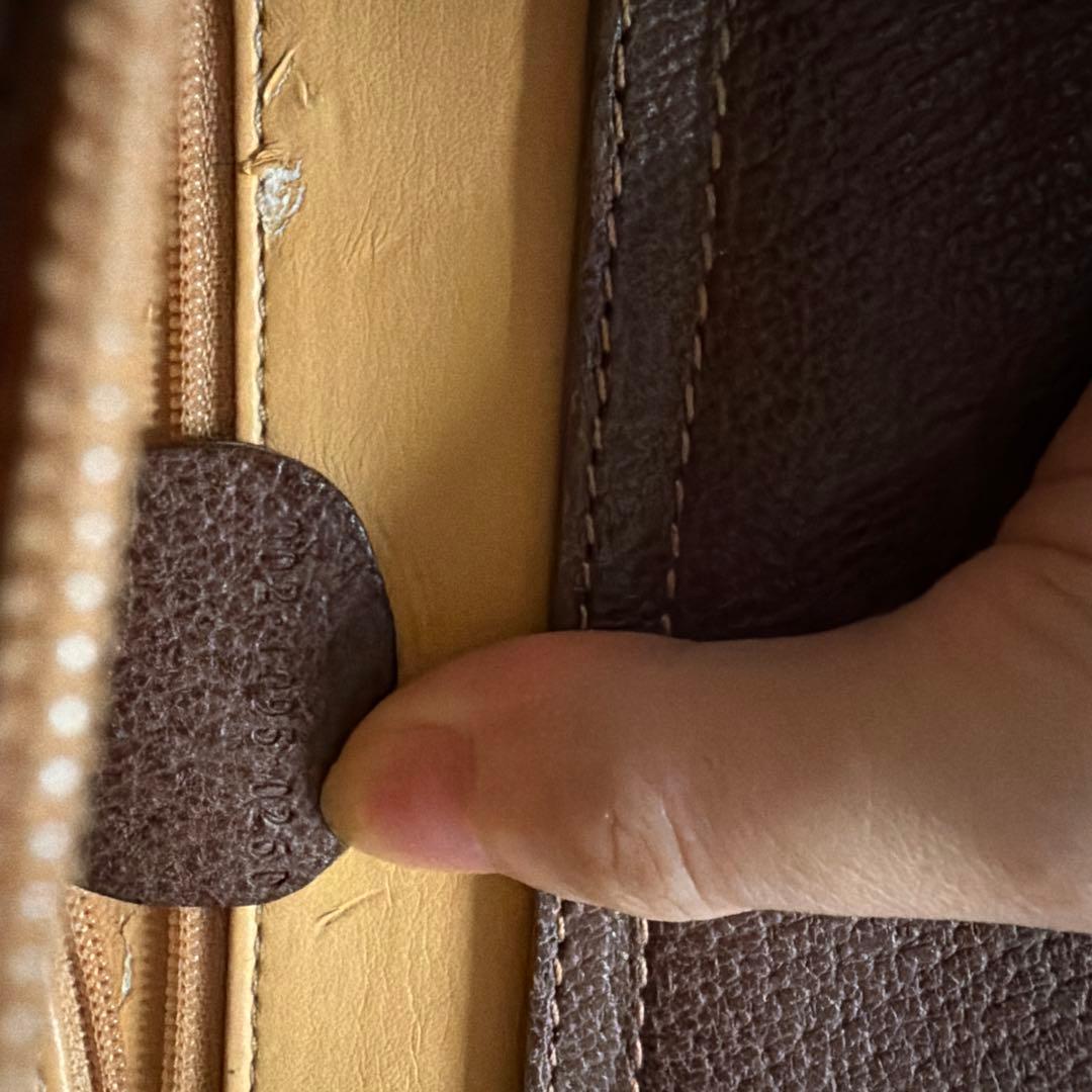 【美品】グッチ　gucci バンブー　レザーバッグ　トートバッグ　ブラウン