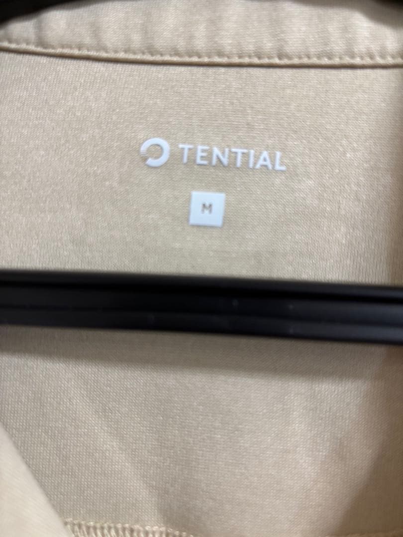 TENTIAL ベージュ 半袖パジャマセット　Mサイズ