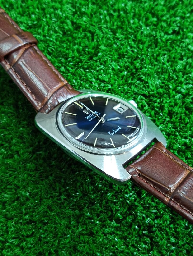 n*i様 WALTHAM 自動巻きメンズ　ETA．2724ムーブメント　稼働　新