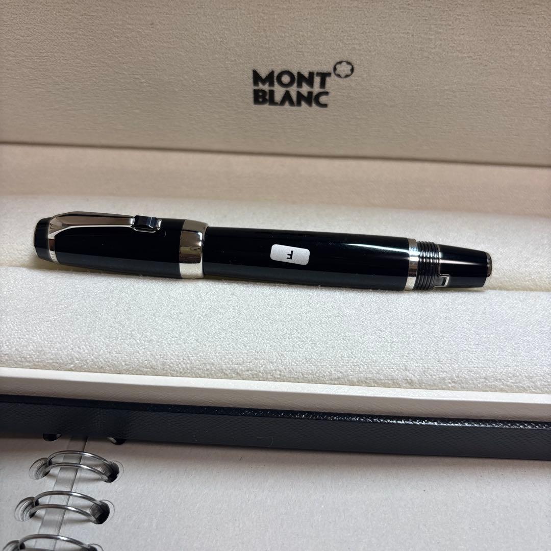 新品 montblancモンブラン 万年筆 ボエム ノワール 字幅F