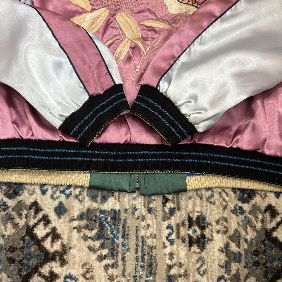 最終値下げ　テーラー東洋 スカジャン ジャケット SOUVENIR龍 虎 刺繍