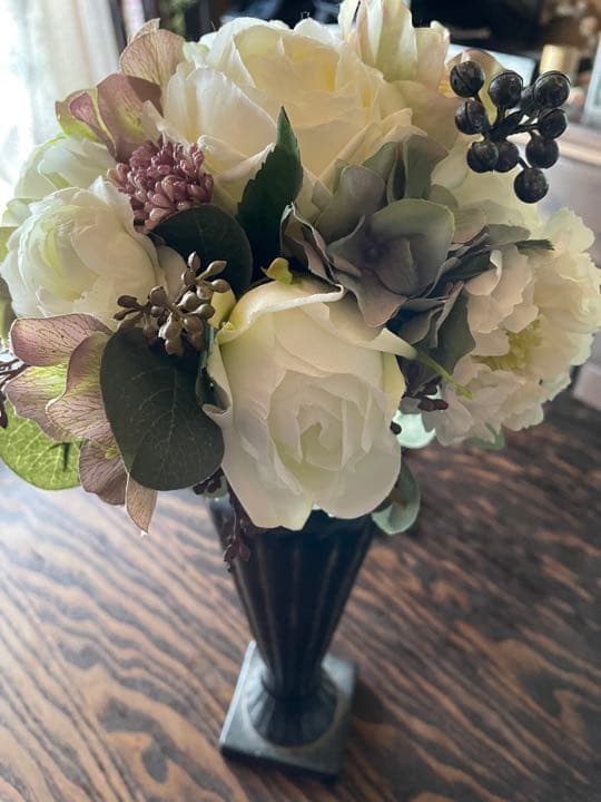 SALE！ナチュラルクラッチ　ウェディングブーケセット