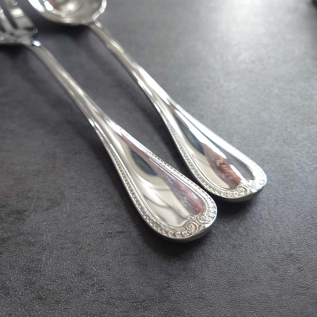 美品 クリストフル マルメゾン サービングフォーク サービングスプーン