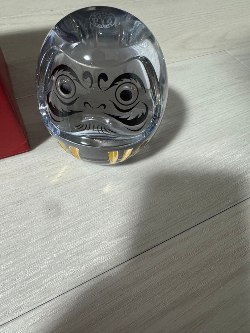 Baccarat バカラ　置物　だるま