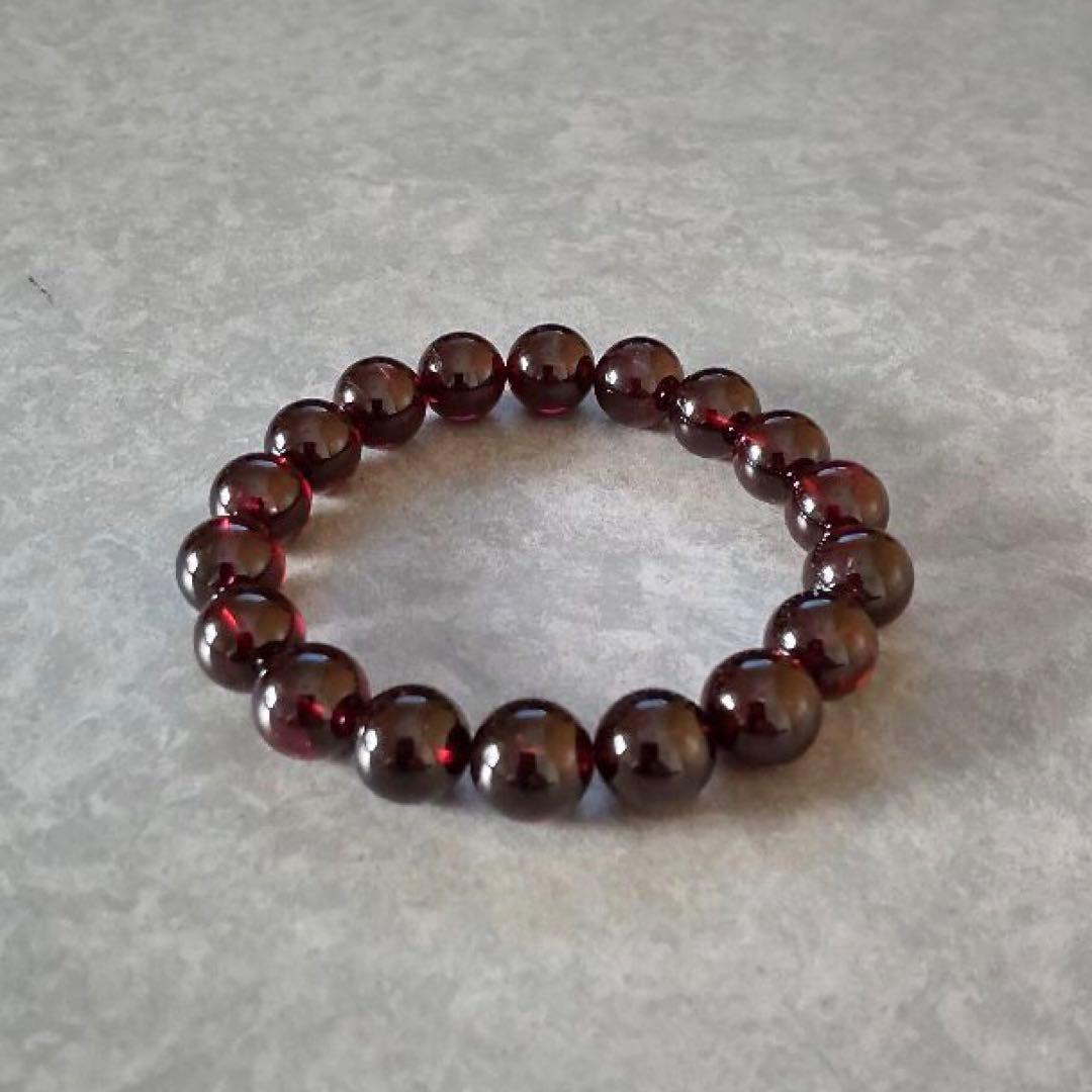 【アルマンディンガーネット】ブレスレット パワーストーン 天然石