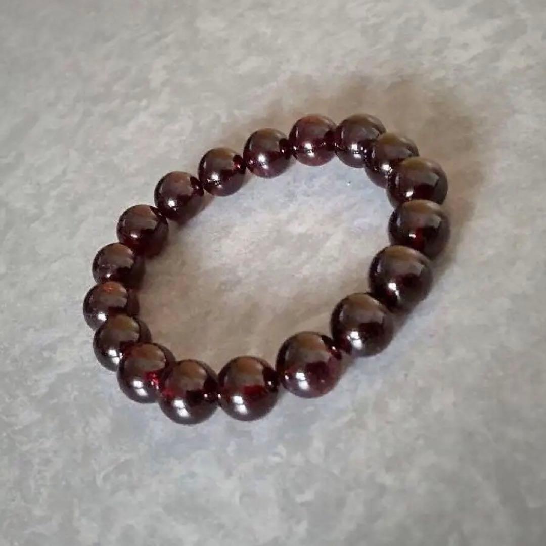 【アルマンディンガーネット】ブレスレット パワーストーン 天然石