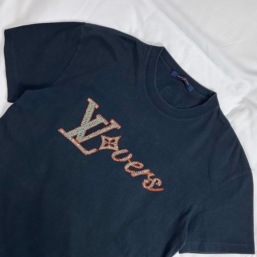 24ss LOUIS VUITTON ルイヴィトン スパンコース Tシャツ