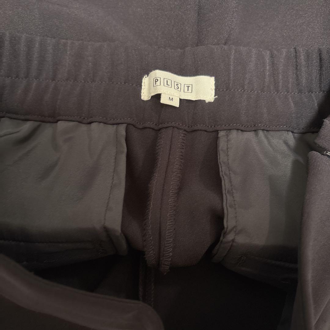 P I S T ノーカラージャケット パンツ セットアップ　ネイビー