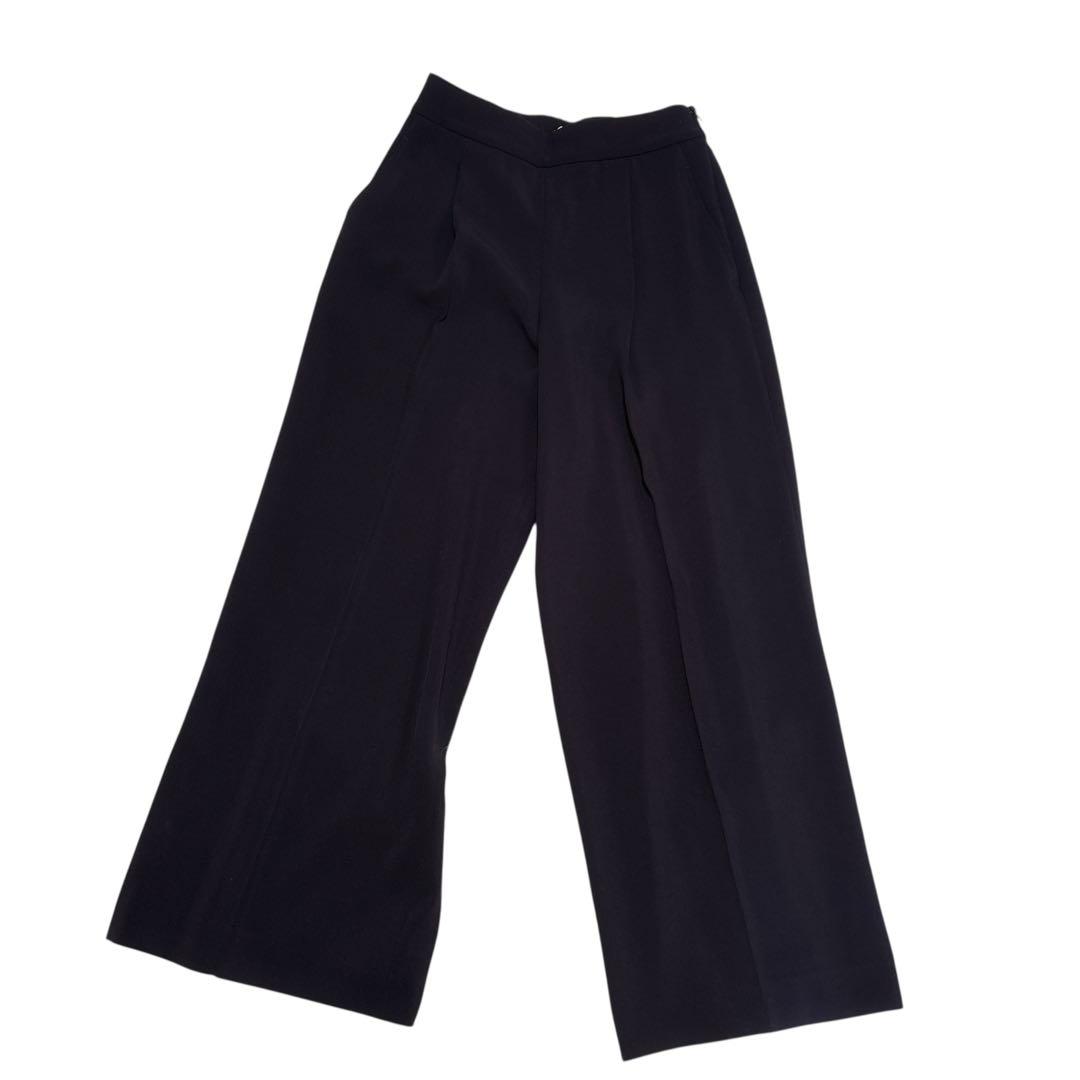 P I S T ノーカラージャケット パンツ セットアップ　ネイビー