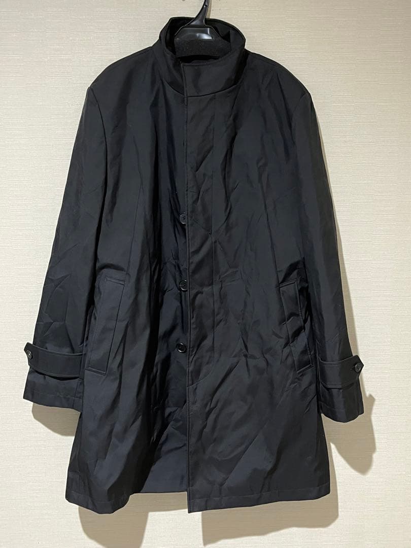 ヨウジヤマモト A.A.R 中綿 ステンカラーコート ブラック