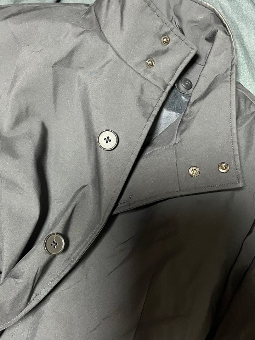 ヨウジヤマモト A.A.R 中綿 ステンカラーコート ブラック