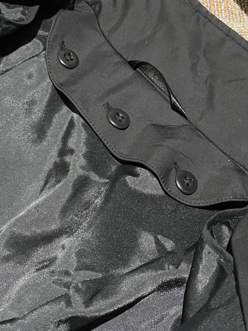 ヨウジヤマモト A.A.R 中綿 ステンカラーコート ブラック