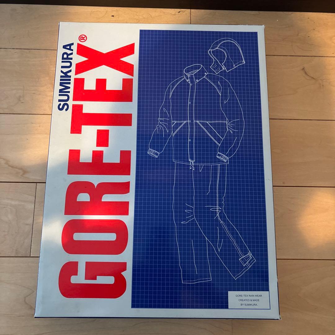 【未使用】ゴアテックス　スミクラ　レインウェア　レインコート　Lサイズ