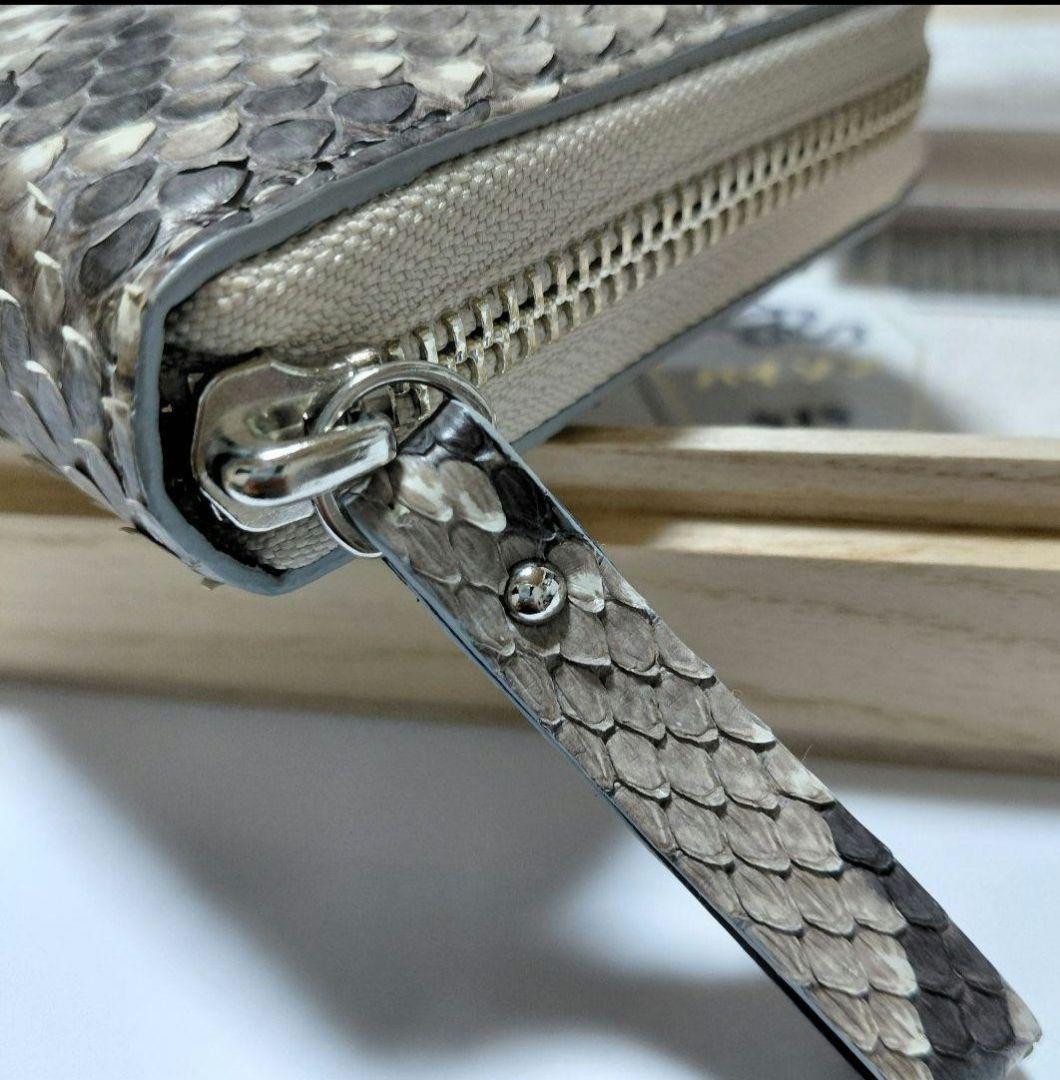 東京クロコダイル　パイソン　長財布