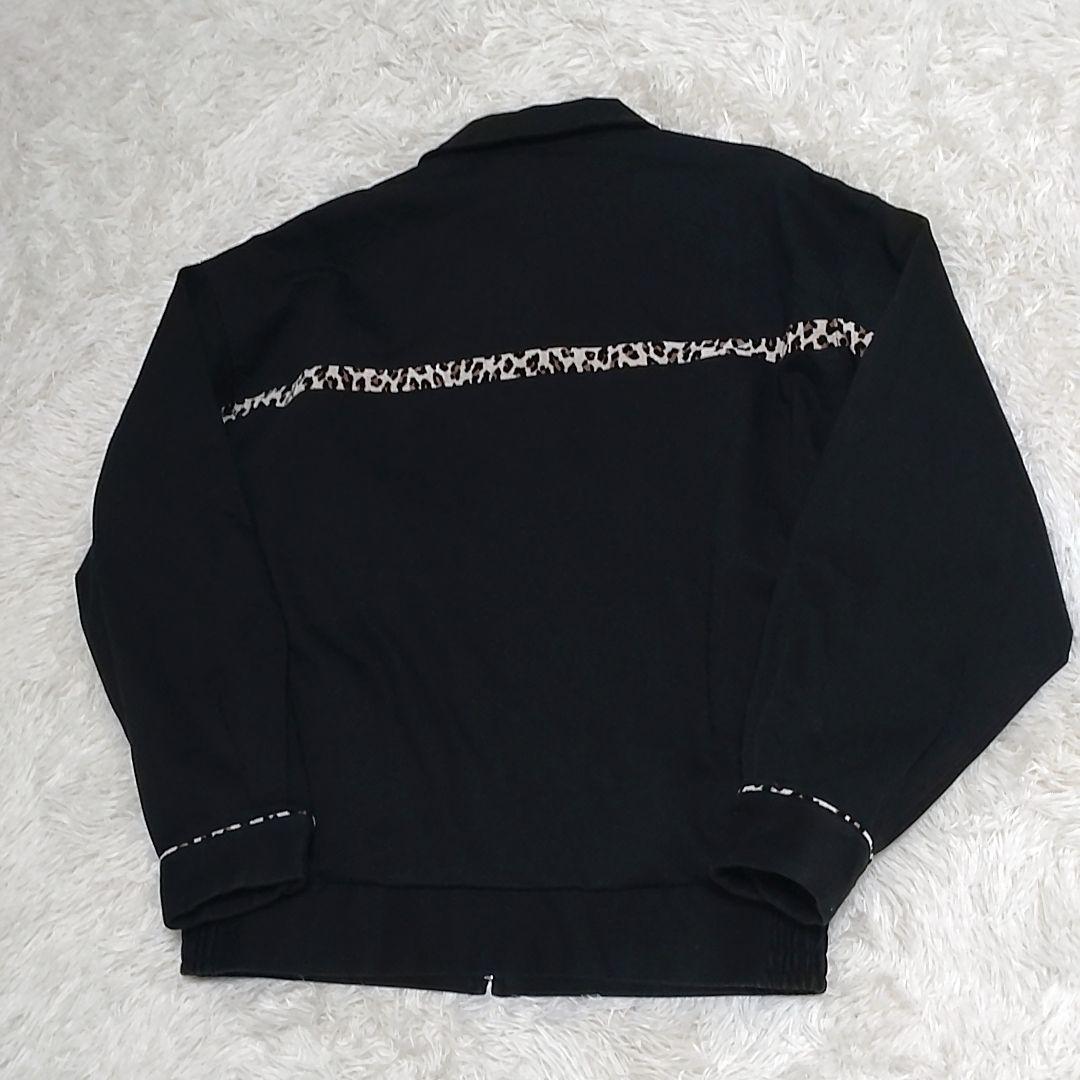 【即完売品】ワコマリア　レオパードライン　ウエスタンジャケット　L