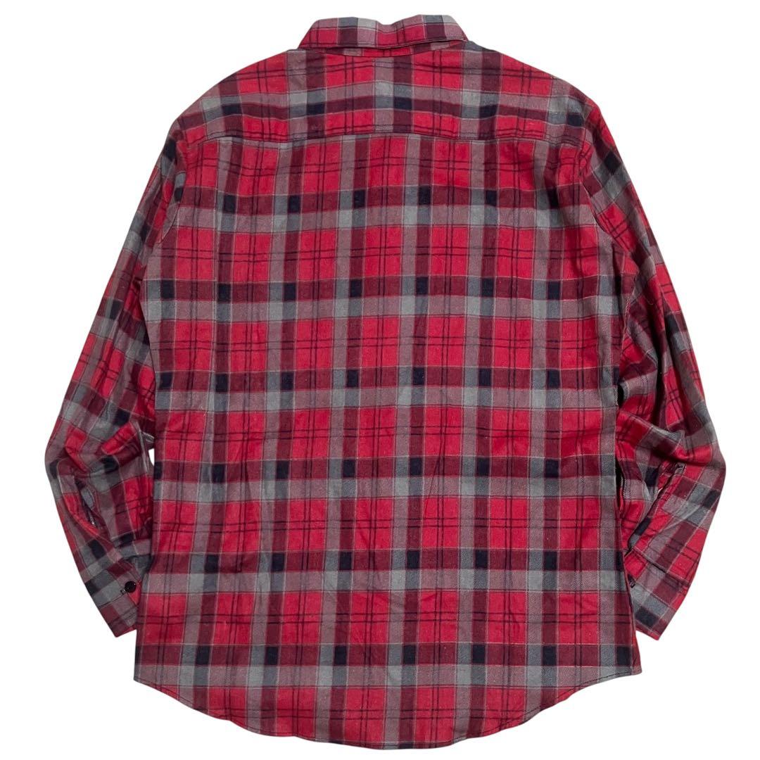 Sears 80sデッドストック プリントネルシャツ カートコバーン ニルバーナ