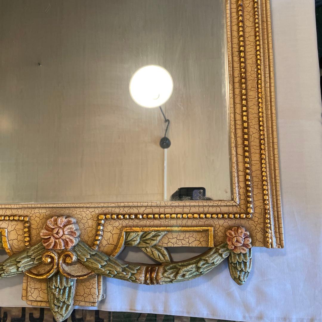 ‼︎大幅お値下げ‼︎ イタリア・アンティーク・大型壁掛けミラー