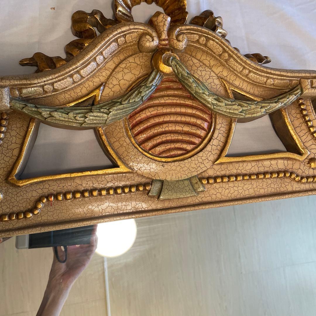 ‼︎大幅お値下げ‼︎ イタリア・アンティーク・大型壁掛けミラー