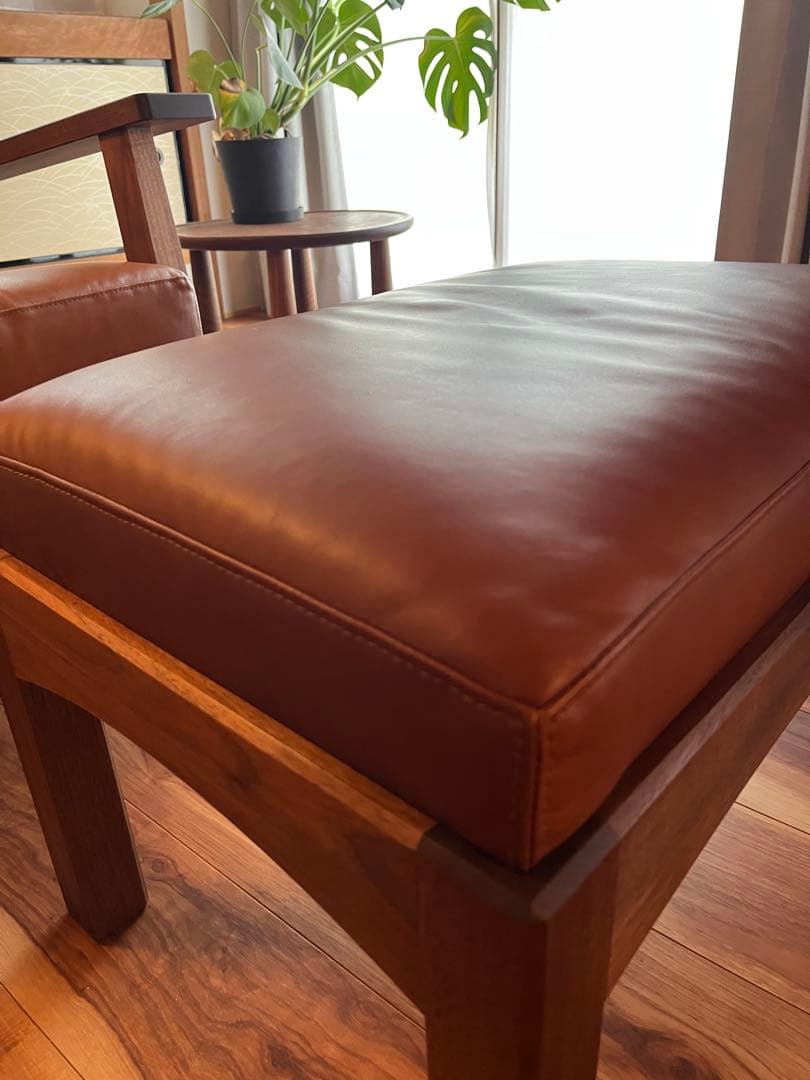 ウッドユーライクカンパニー フライトソファ（一人掛）オットマンのみ