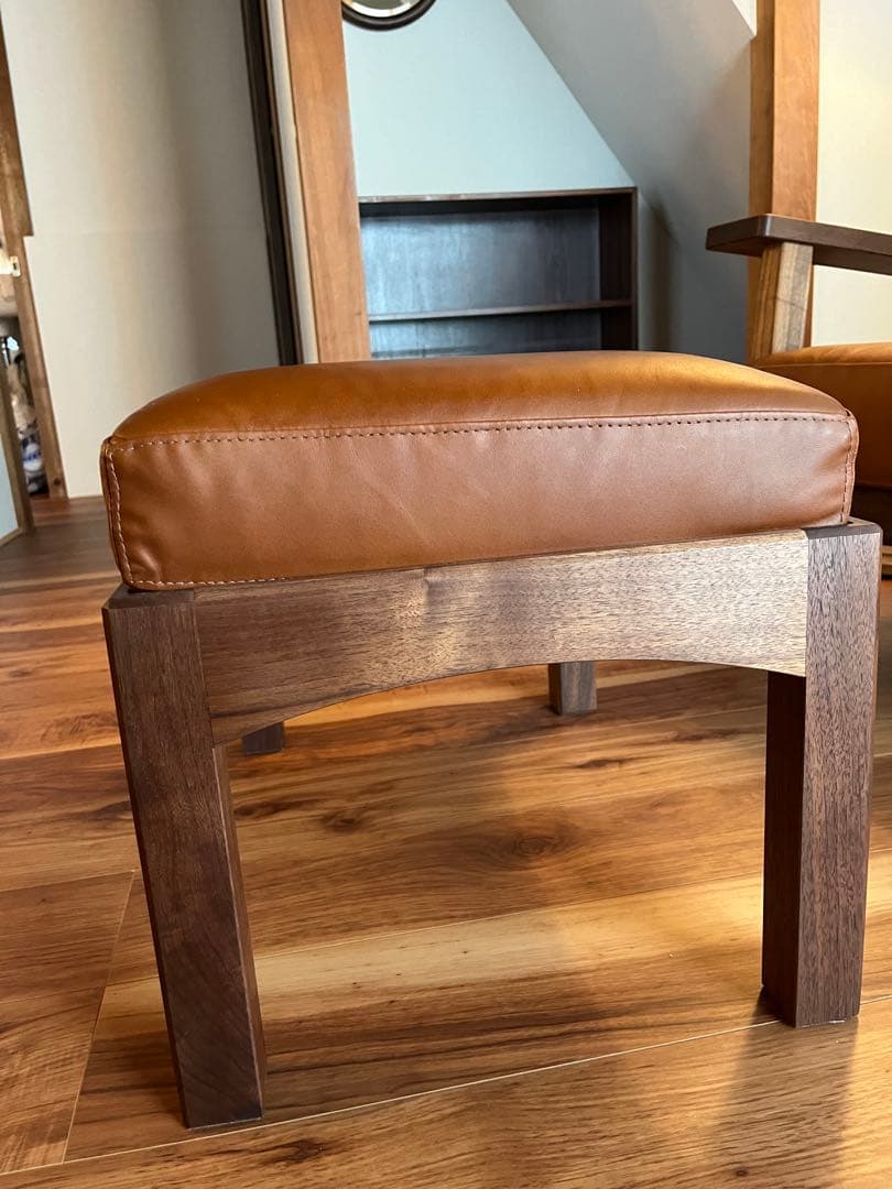 ウッドユーライクカンパニー フライトソファ（一人掛）オットマンのみ