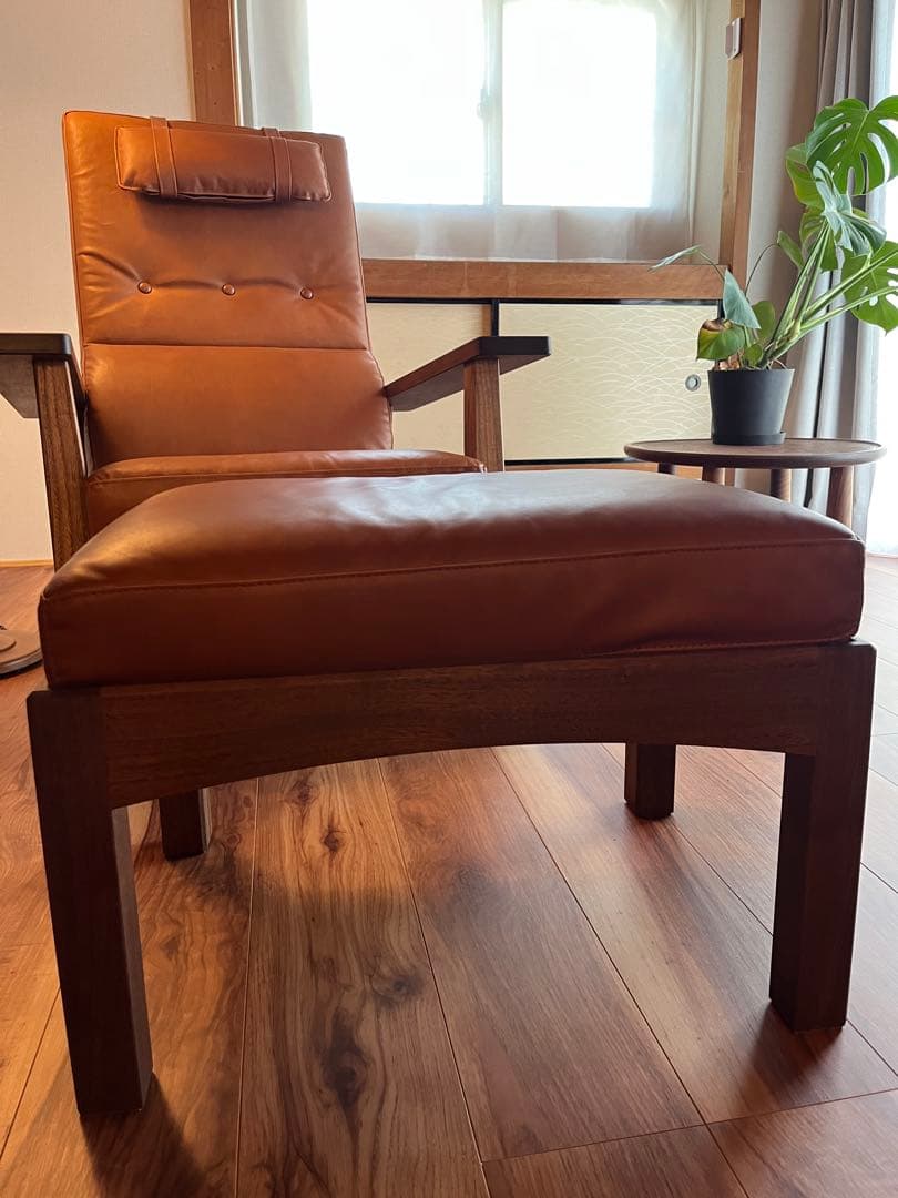 ウッドユーライクカンパニー フライトソファ（一人掛）オットマンのみ