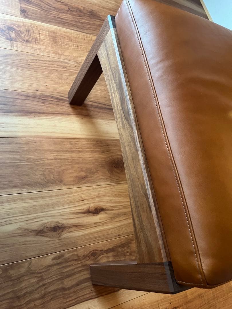 ウッドユーライクカンパニー フライトソファ（一人掛）オットマンのみ