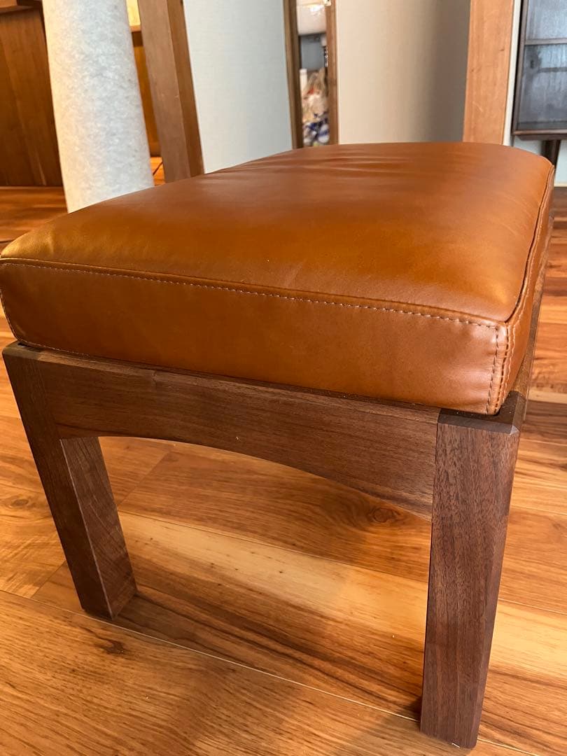 ウッドユーライクカンパニー フライトソファ（一人掛）オットマンのみ