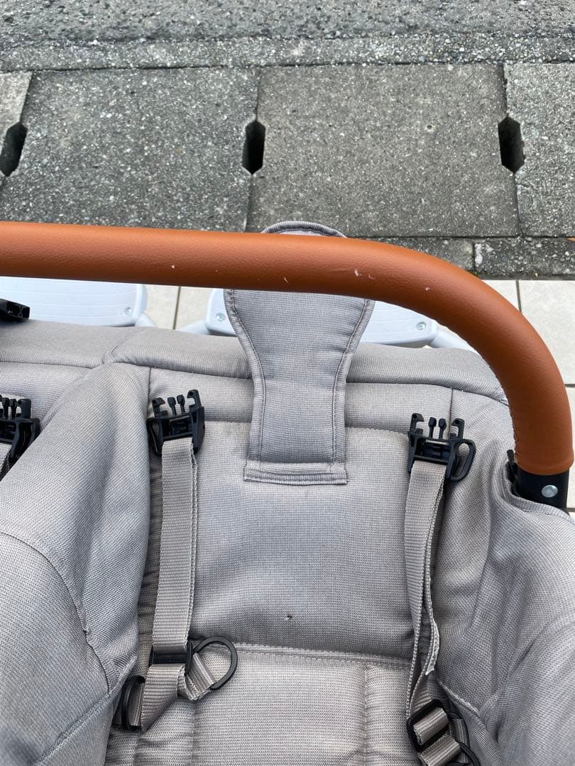 AIRBUGGY ココダブル 2人乗りベビーカー ストーン