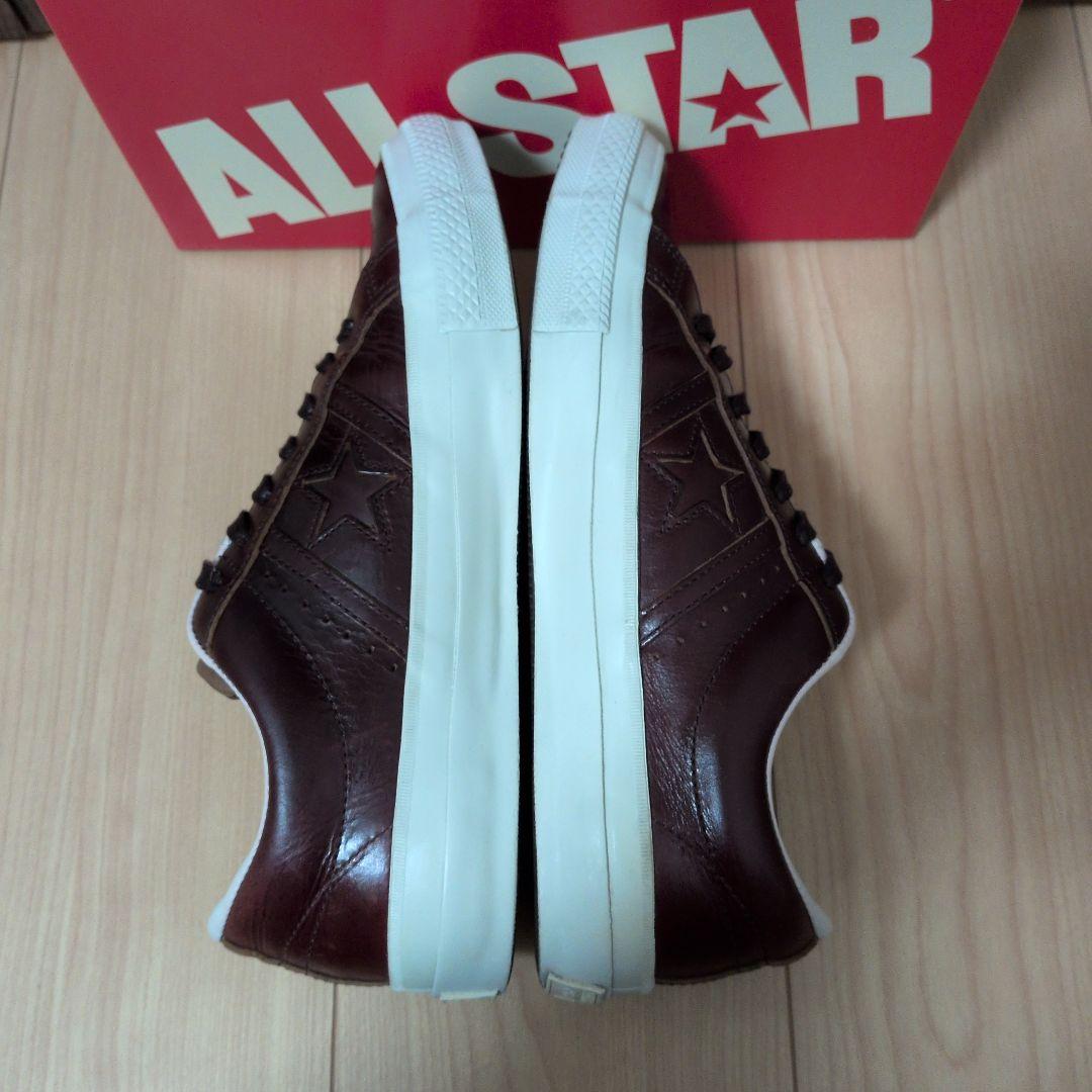 【US8】ジャックスター　レザー　バーガンディー　 ALL STAR　ワンスター