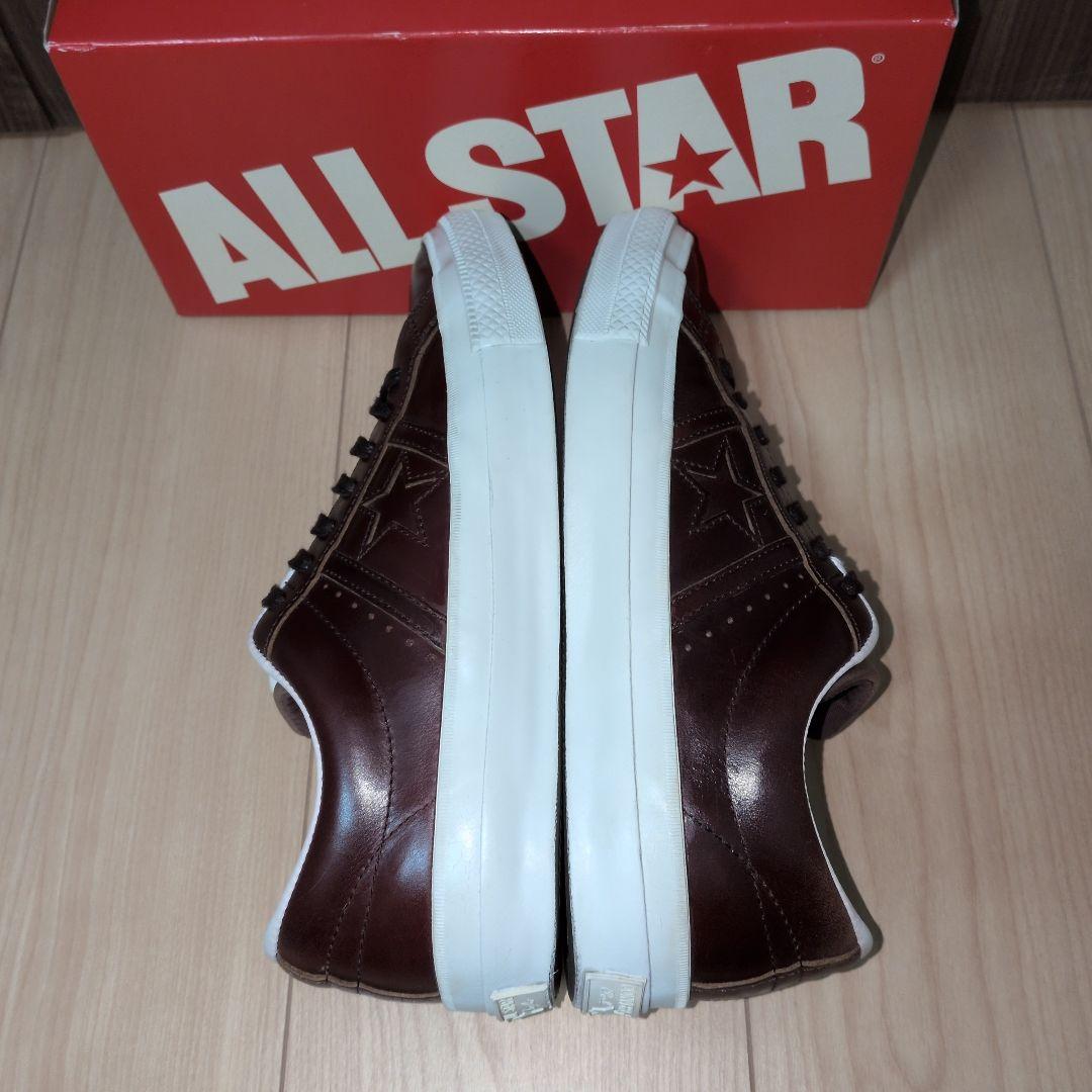 【US8】ジャックスター　レザー　バーガンディー　 ALL STAR　ワンスター