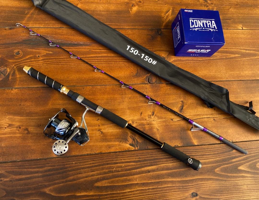 新品未使用　ジギングロッド　S502 スロージギング　船釣り　カーボンロッド